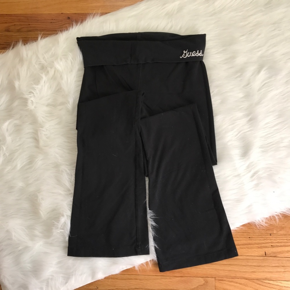 GUESS JEANS BOOTCUT YOGA PANTS